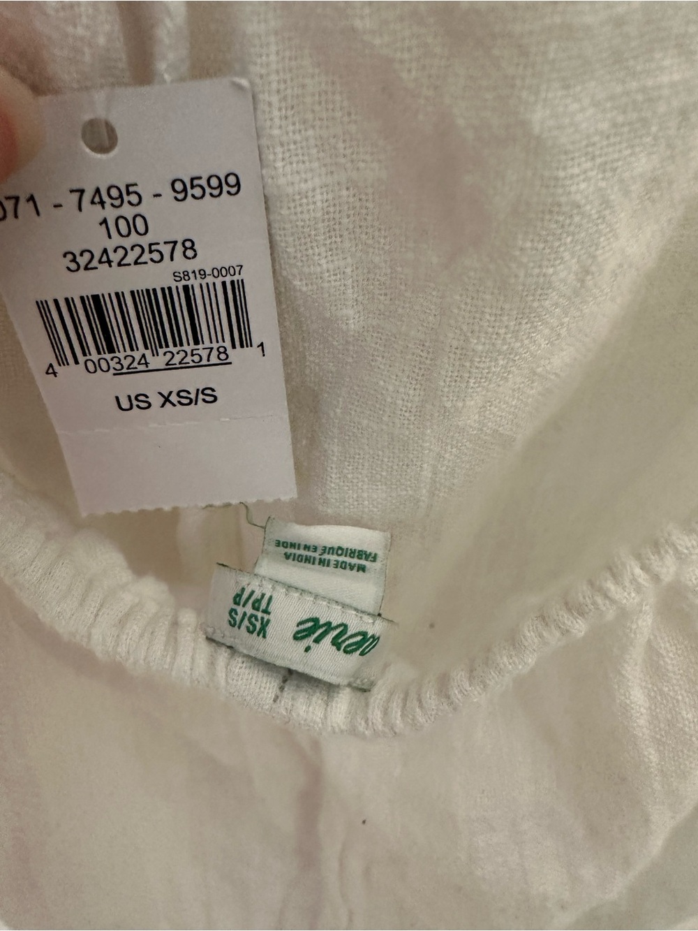 aerie White Halter Midi Cover-Up with Fringe Detail - Picture 5 of 7